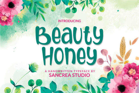 Beauty Honey: A Joyful Handwritten Font for Web Design
