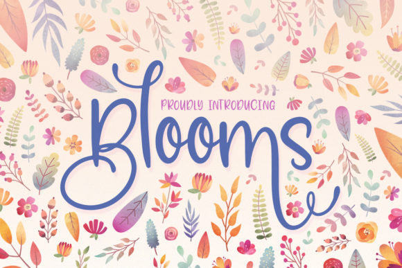 Bring Joy to Your Handmade Creations with Blooms Font