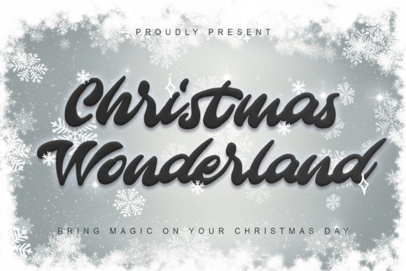 Christmas Wonderland: A Premium Script Font for Elegant Branding
