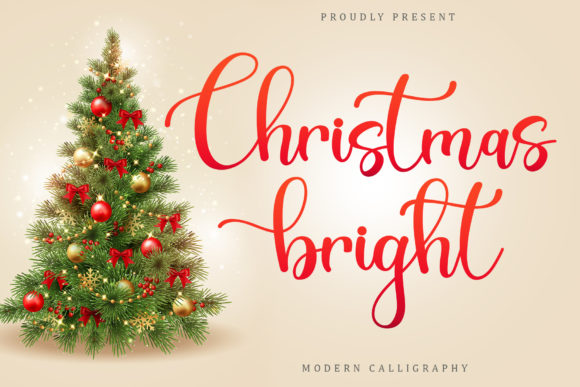 Christsmas Bright: A Cozy Handwritten Font for Crafters