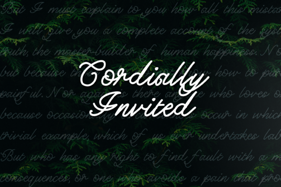 Elevate Your Brand with Cordially Invited Font