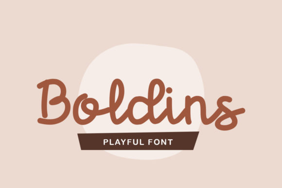 Enhance Your Brand with Boldins: A Joyful Handwritten Font