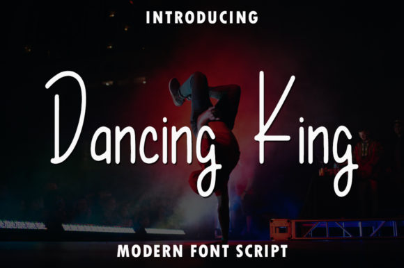 Enhance Your Brand with Dancing King: A Versatile Script Font