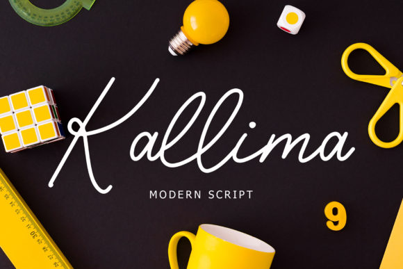 Enhance Your Brand with Kallima: A Delicate Handwritten Font