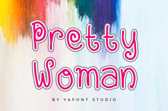 Enhance Your Brand with Pretty Woman Font