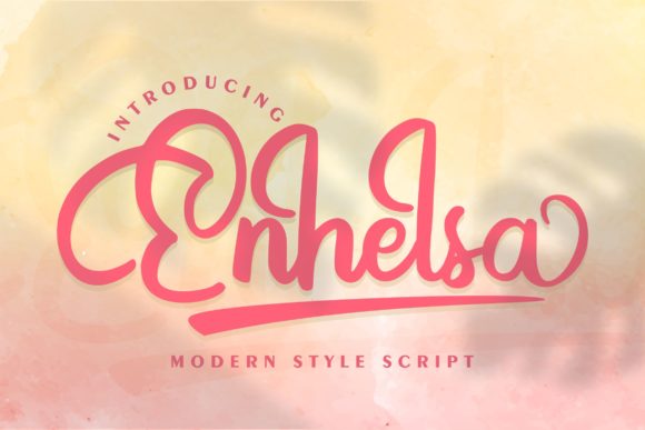 Enhelsa: A Charming Handwritten Font for Crafters