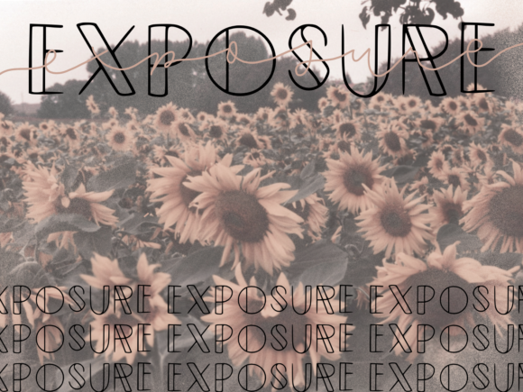 Exposure: A Versatile Font for Creative Branding