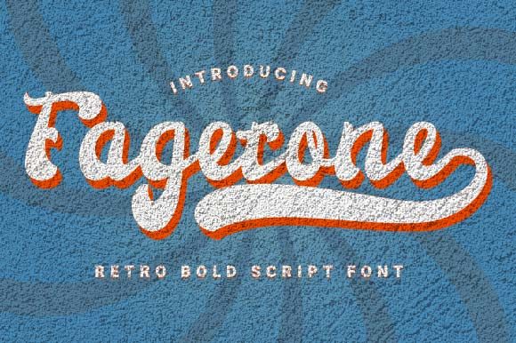 Fagetone: A Bold Handwritten Font for Stylish Branding
