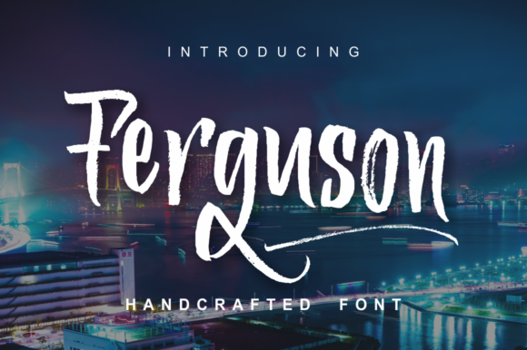 Ferguson: A Modern Handwritten Font for Creative Branding