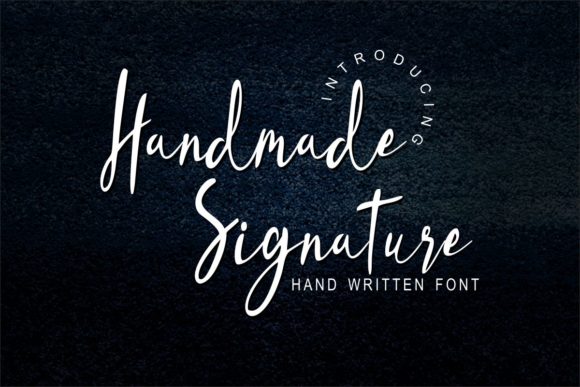 Handmade Signature: A Versatile Font for Creative Campaigns