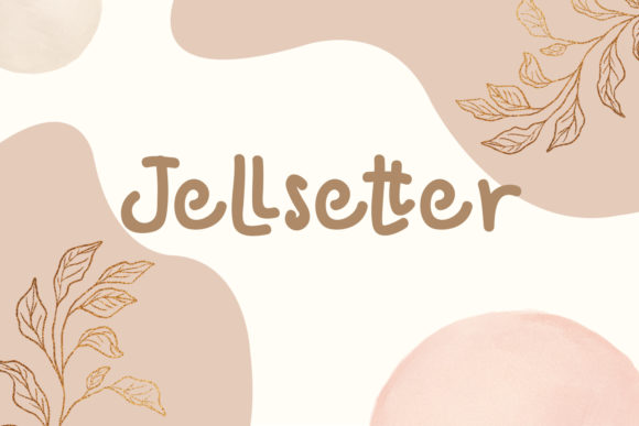Jellsetter: A Charming Handwritten Font for Editorial Design