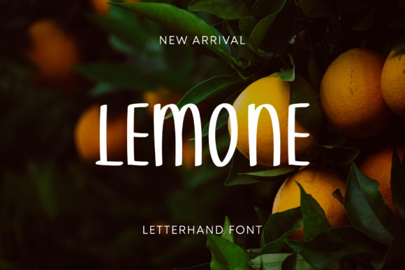 Lemone Summer: A Handwritten Font for Creative Web Design