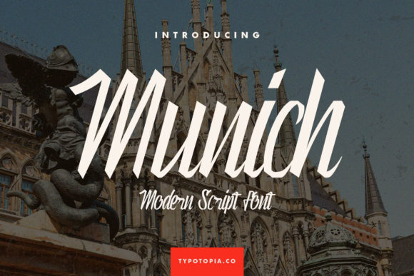 Munich: A Stylish Handwritten Font for Creative Projects