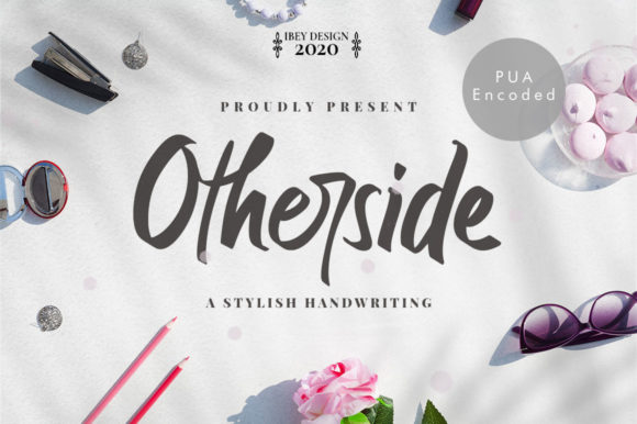 Otherside: A Handwritten Font for Stylish Editorial Design