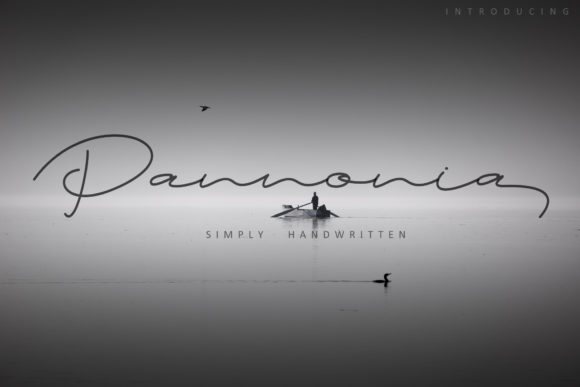 Pannonia: A Versatile Handwritten Font for Editorial Design