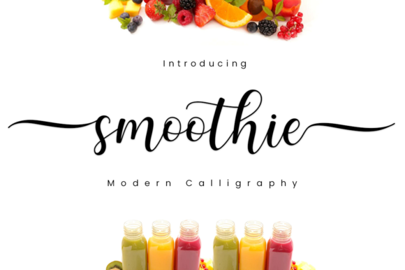 Smoothie: A Charming Font for Editorial Elegance