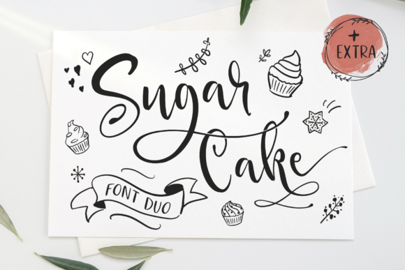Sugar Cake: A Handwritten Font for Creative Web Design