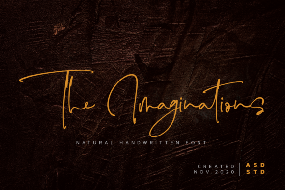 The Imaginations: A Handwritten Font for Elegant Design