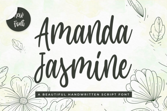 Transform Your Brand with Amanda Jasmine Font