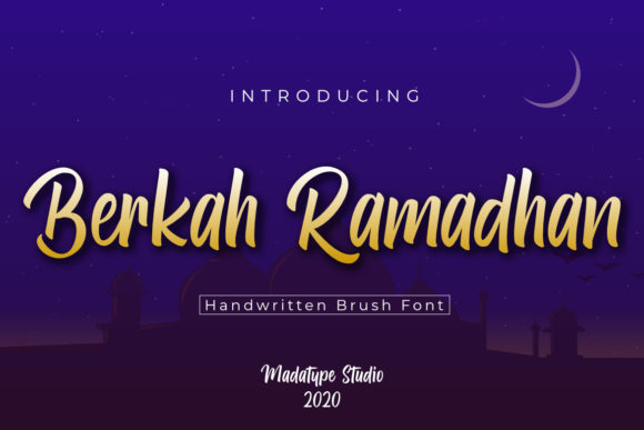 Transform Your Brand with Berkah Ramadhan Font