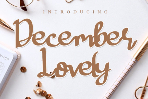 Transform Your Brand with December Lovely Font