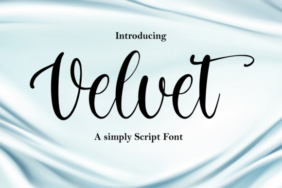 Velvet: A Modern Handwritten Font for Web Design